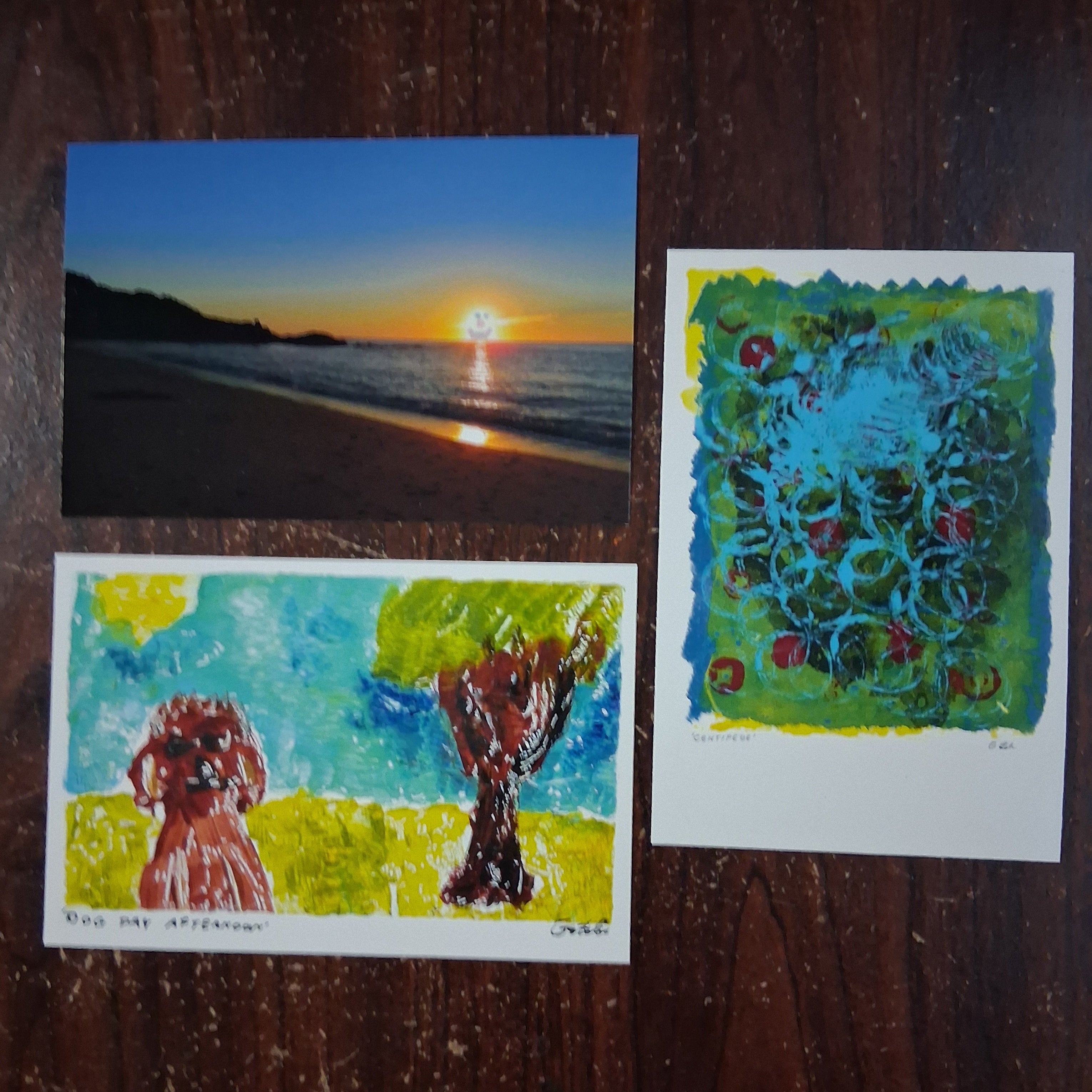 Print : 2024 Limited Edition Uncut Postcard Sheet