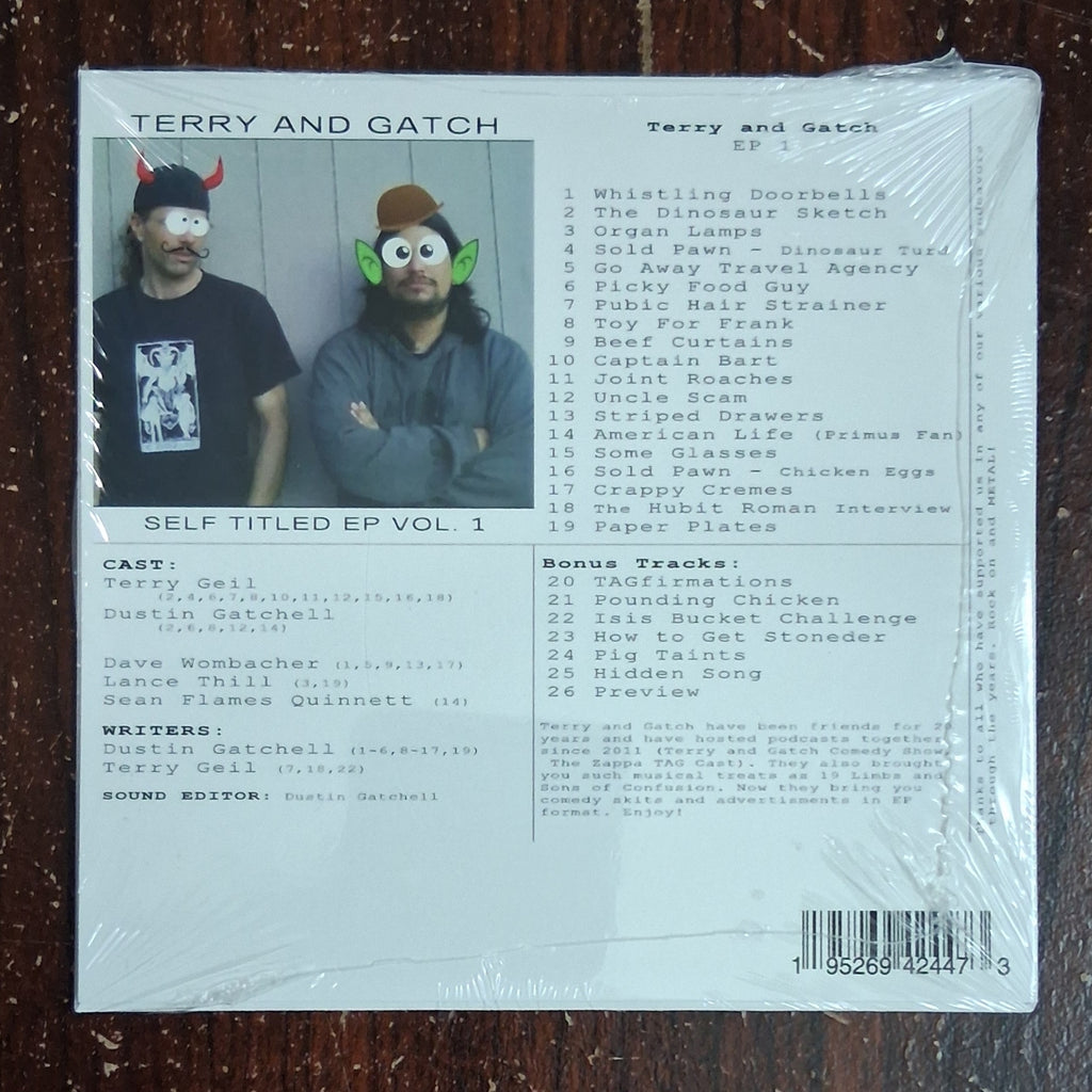 CD : Terry and Gatch Comedy Show - Self Titled EP Vol 1